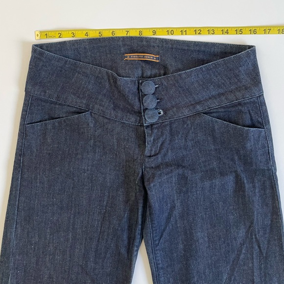 Fidelity Denim Low Rise Trousers - Picture 2 of 7